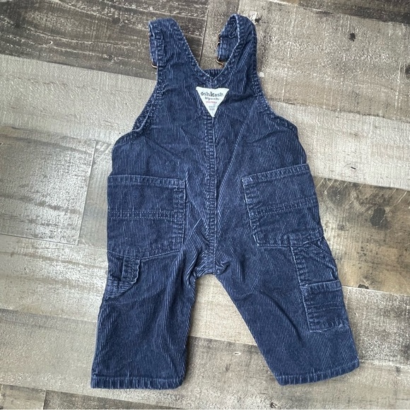 OshKosh Blue Corduroy Overalls size 3 months - Picture 9 of 10